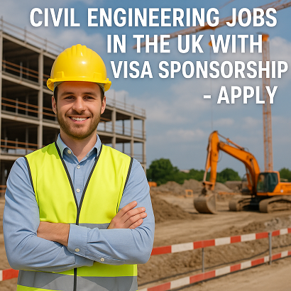 Civil Engineering Jobs in the UK with Visa Sponsorship – APPLY
